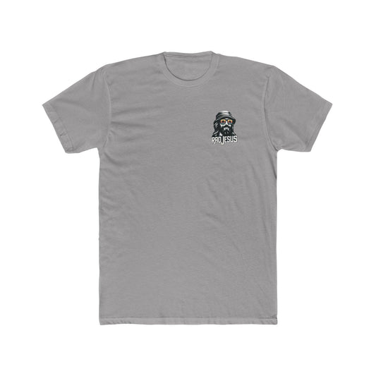 grey pocket print t-shirt