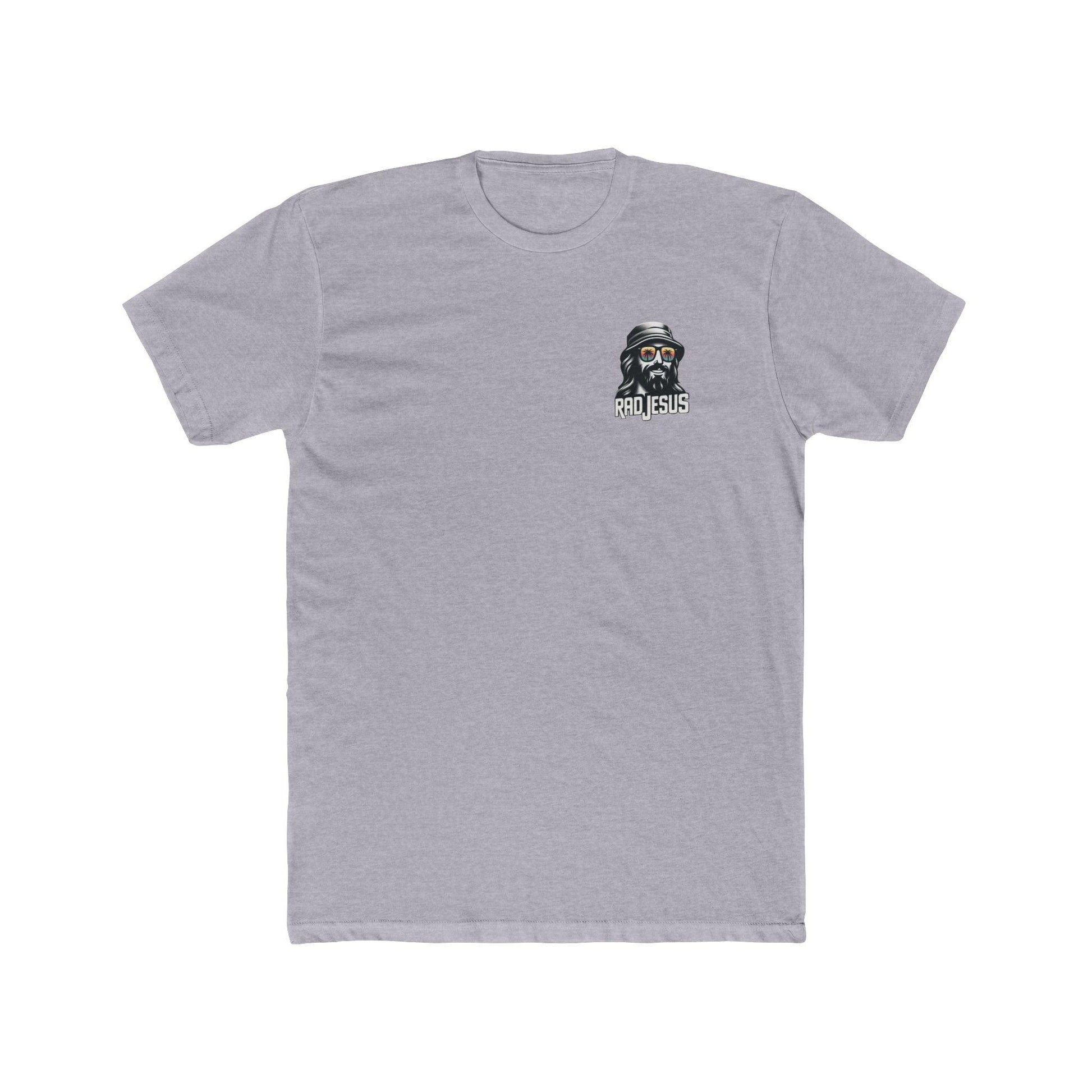 light grey pocket print t-shirt