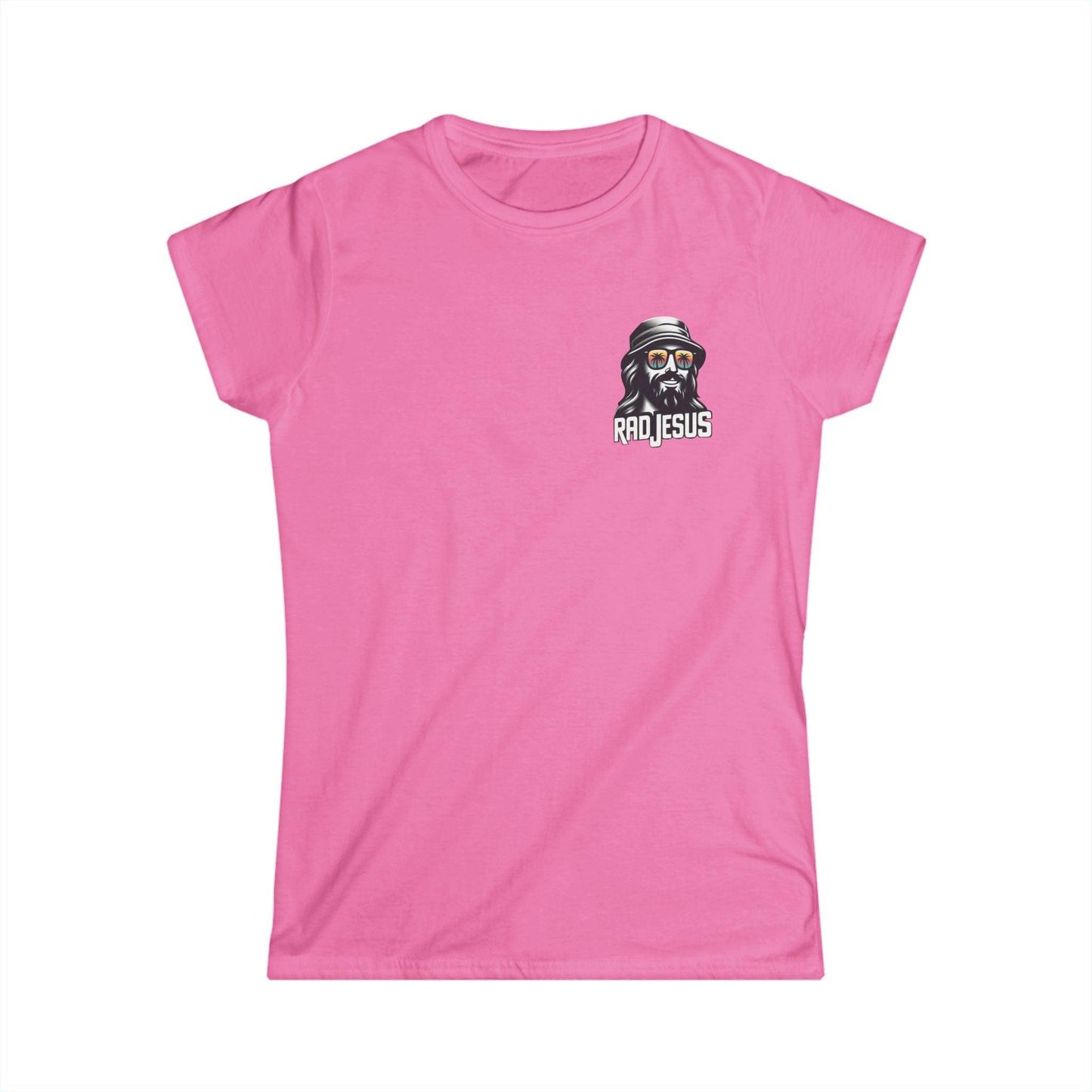 pink women's 2-sided surf tee