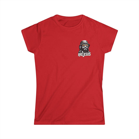 red women's double sided shirt 
