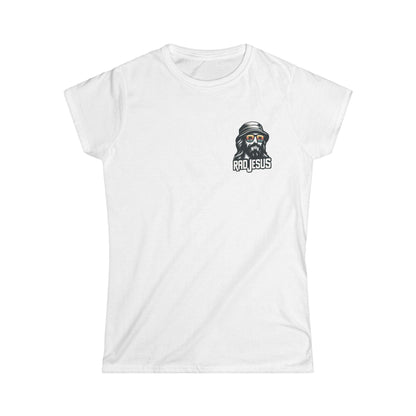 white women's double sided shirt