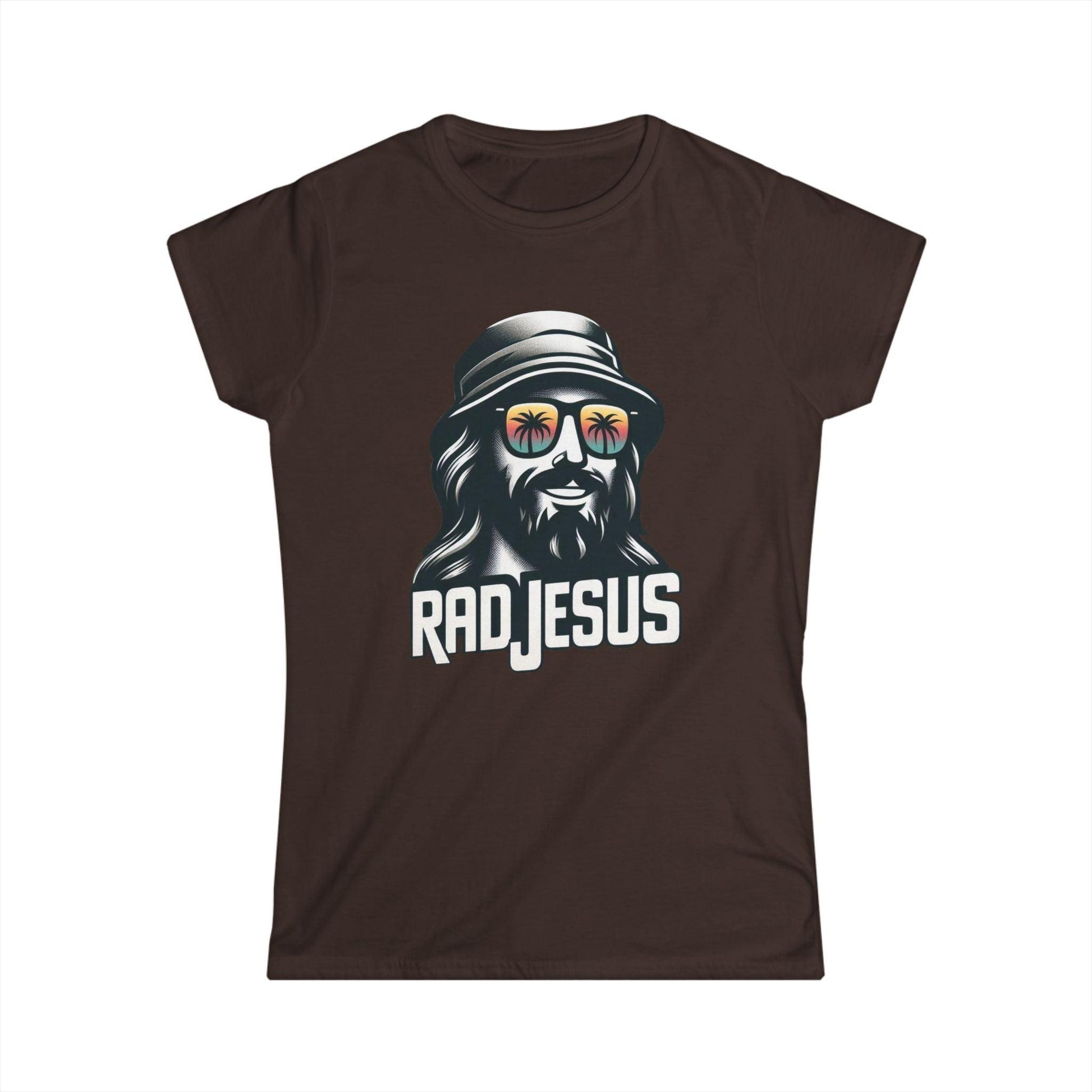 brown women's graphic t-shirt