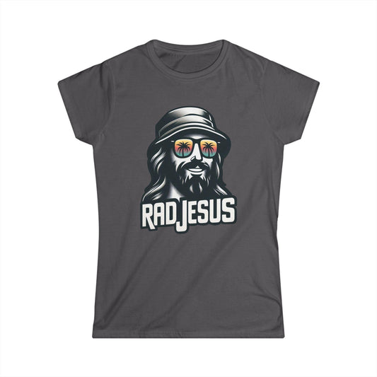 dark grey women's graphic t-shirt 