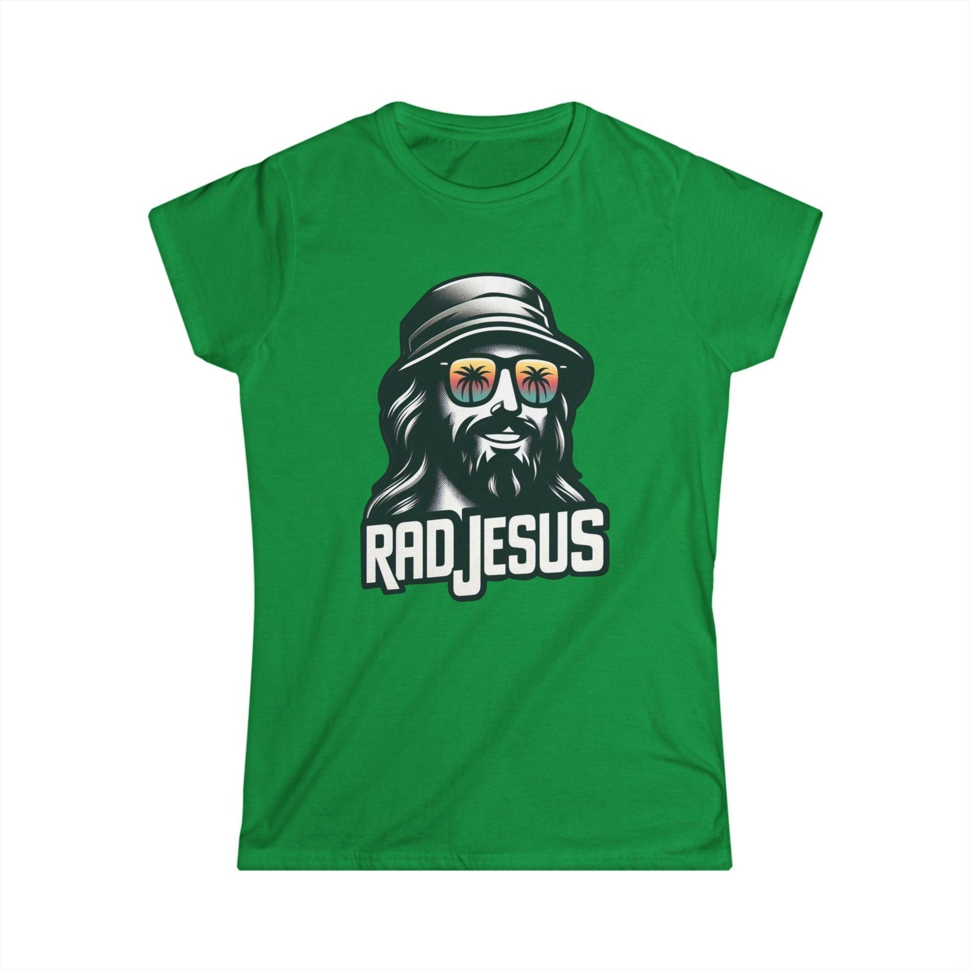 green women's graphic t-shirt 