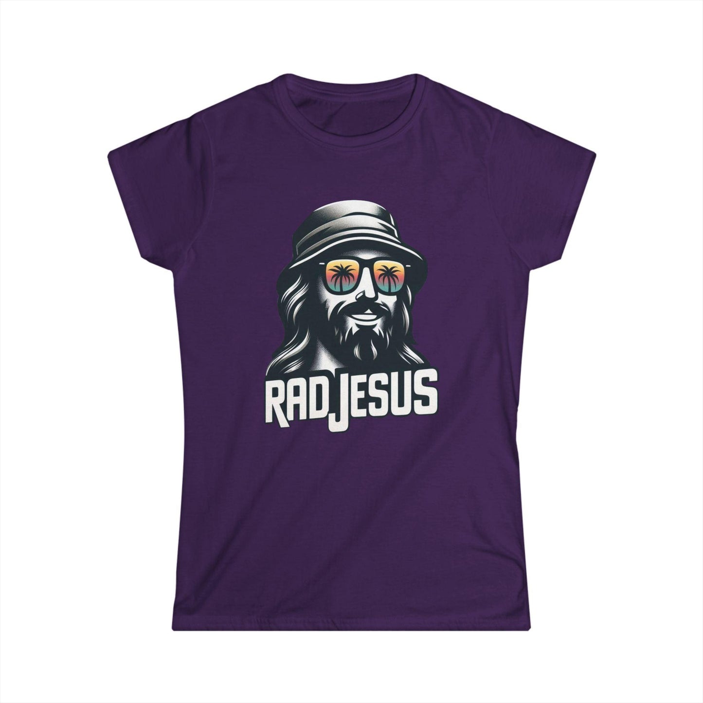 purple women's graphic t-shirt