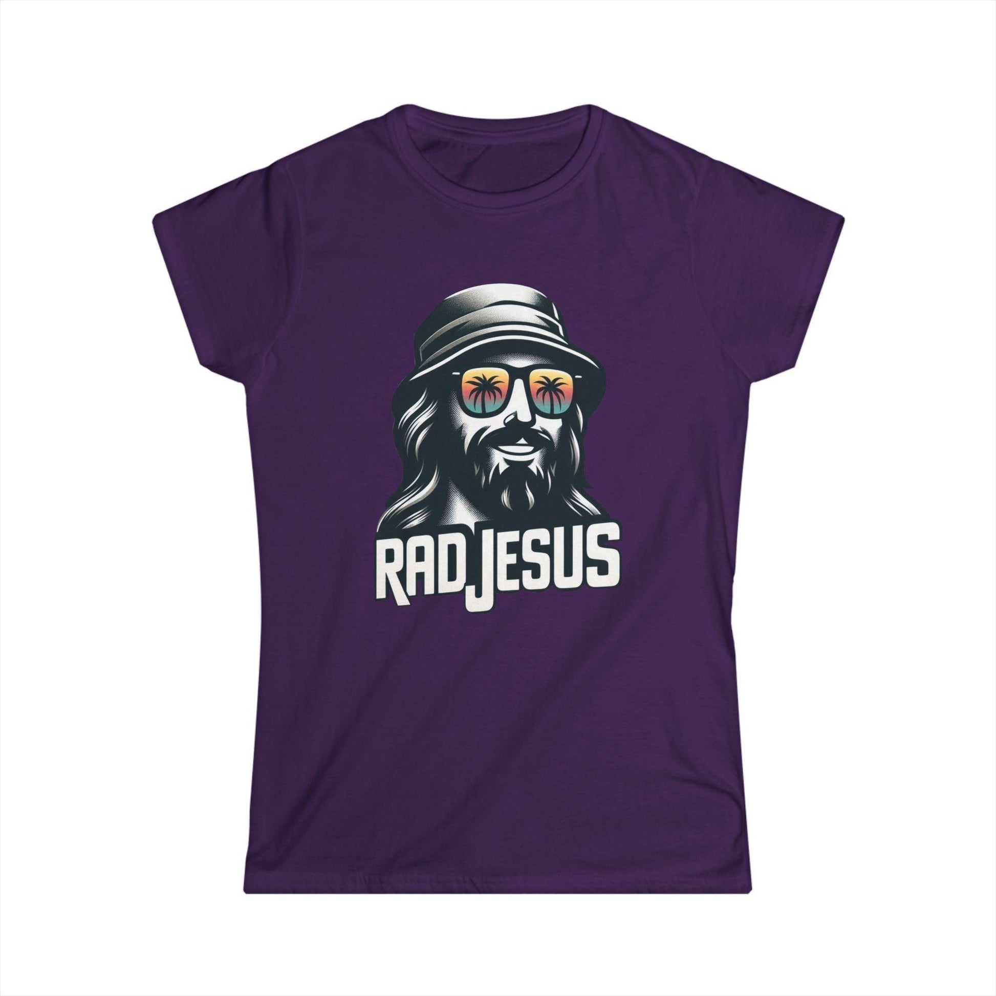 purple women's graphic t-shirt