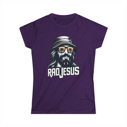 purple women's graphic t-shirt