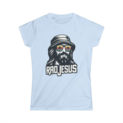 sky blue women's graphic t-shirt 
