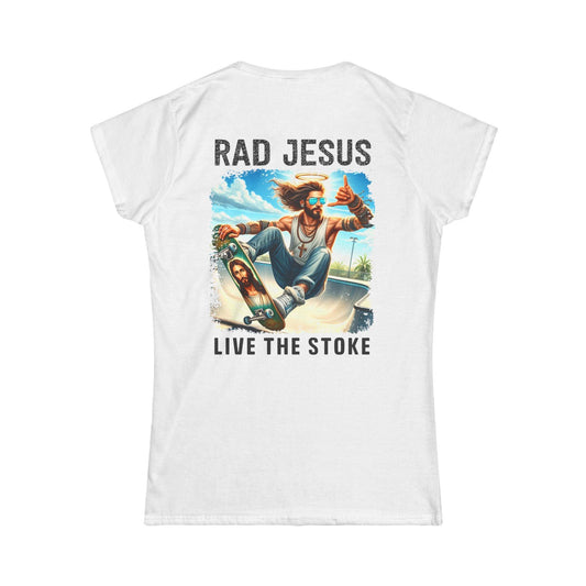 white back print shirt for women