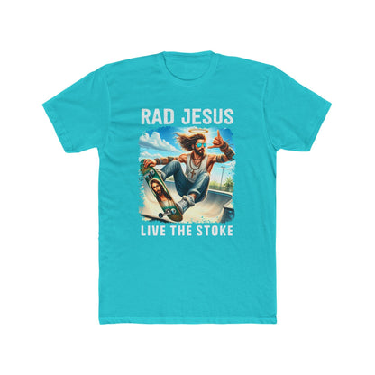 aquamarine front print skater shirt 