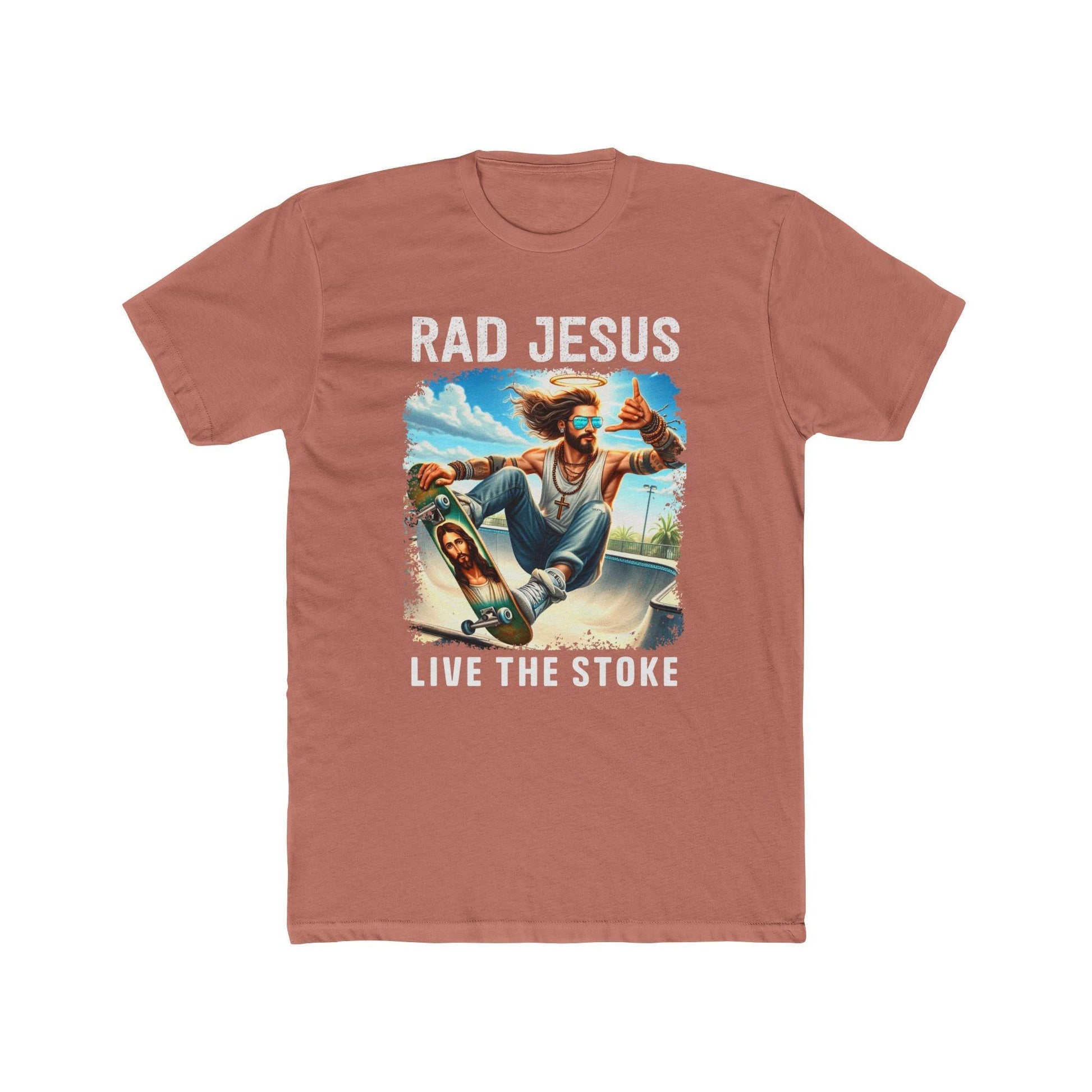 santa fe front print skater shirt 