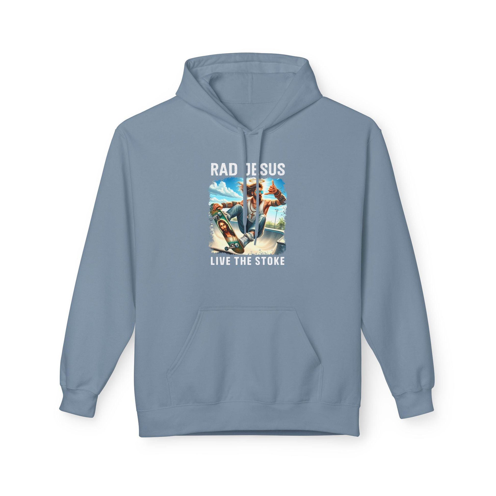 regent gray skateboarding graphic hoodie