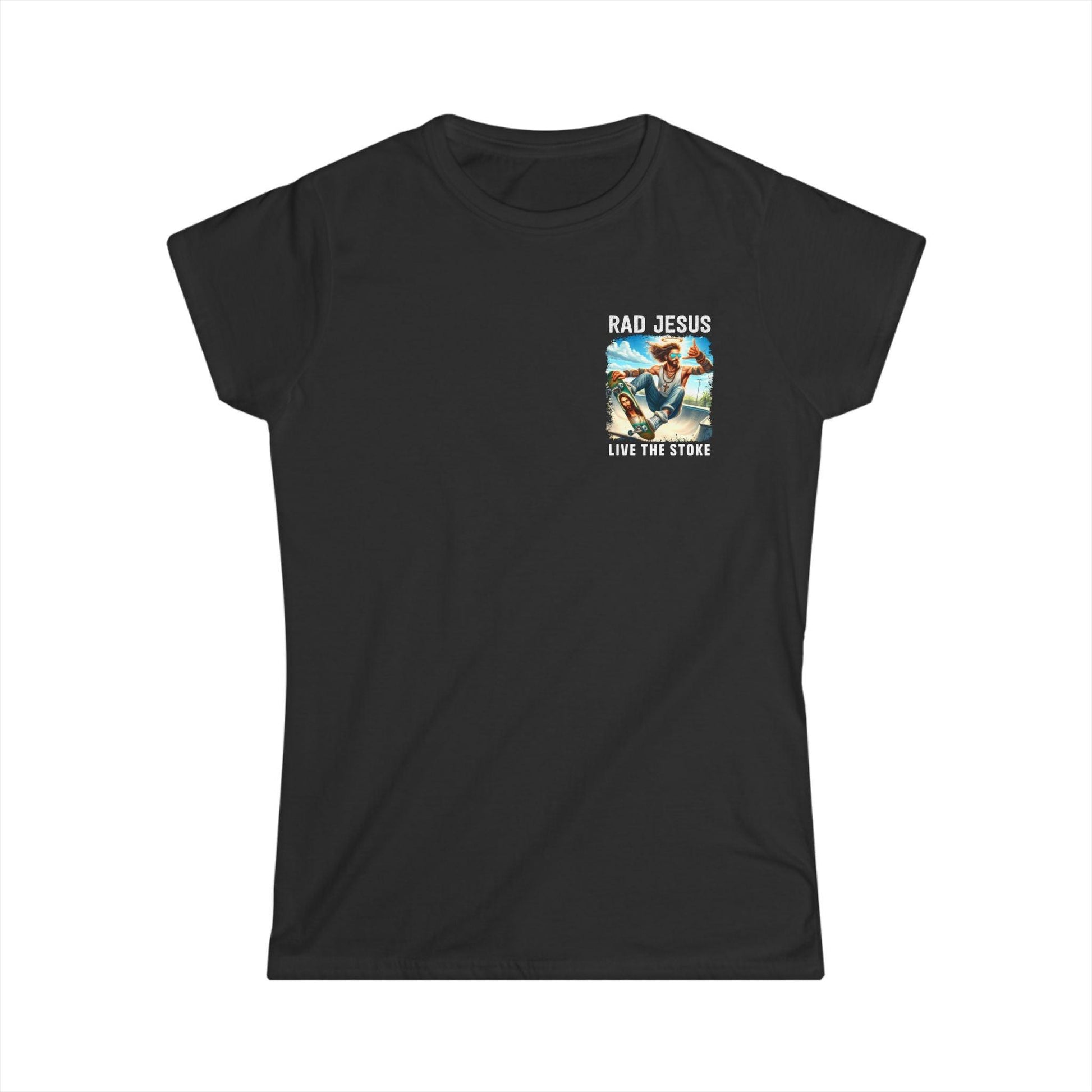 black women's left chest print