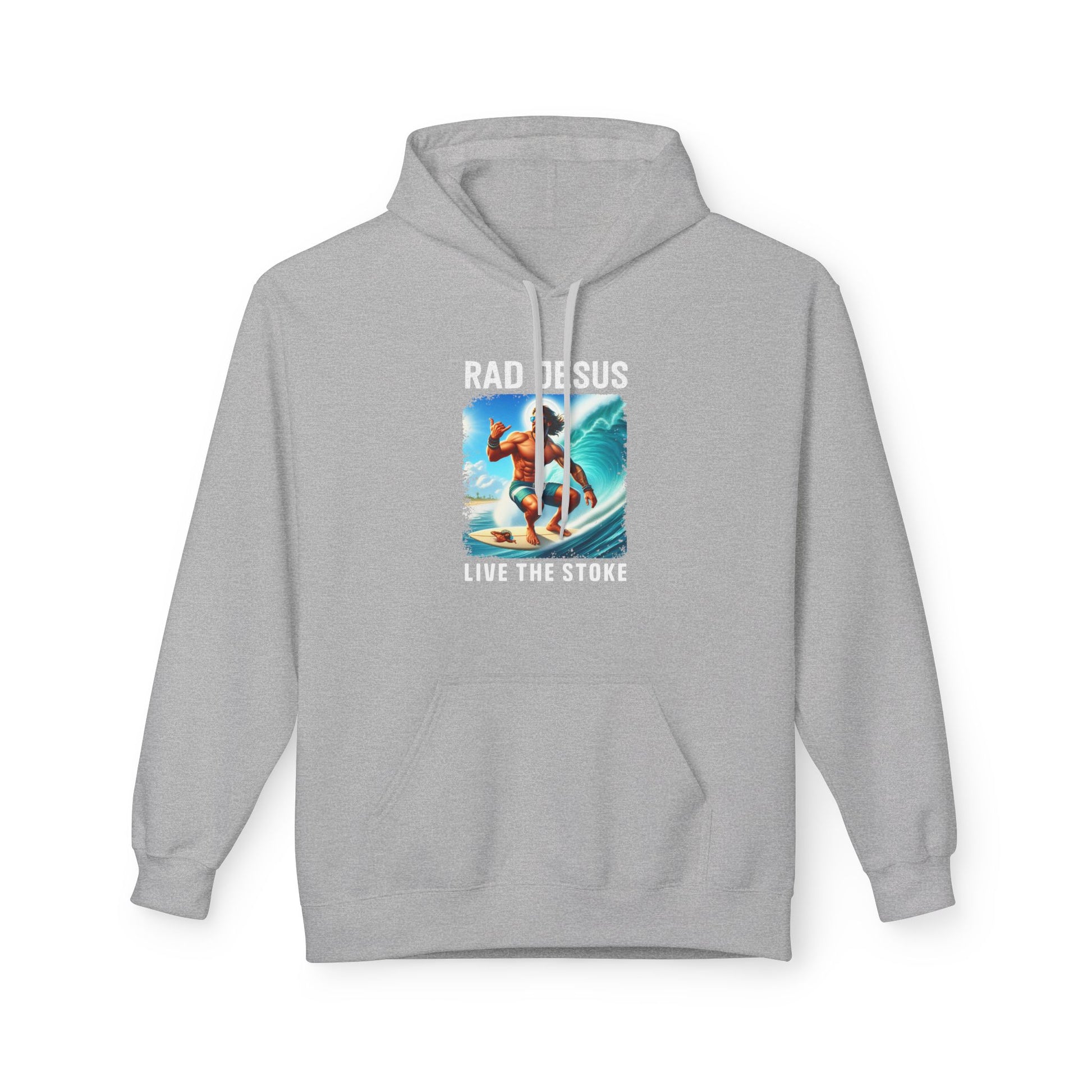 light grey surfer hoodie