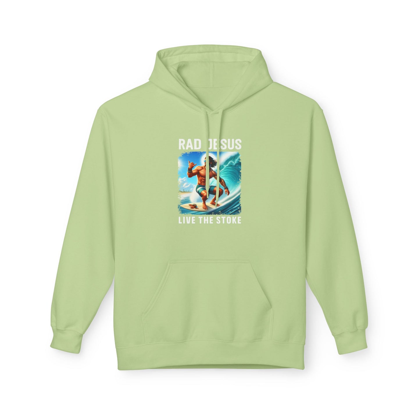 lime green surfer hoodie