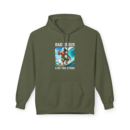 olive green surfer hoodie