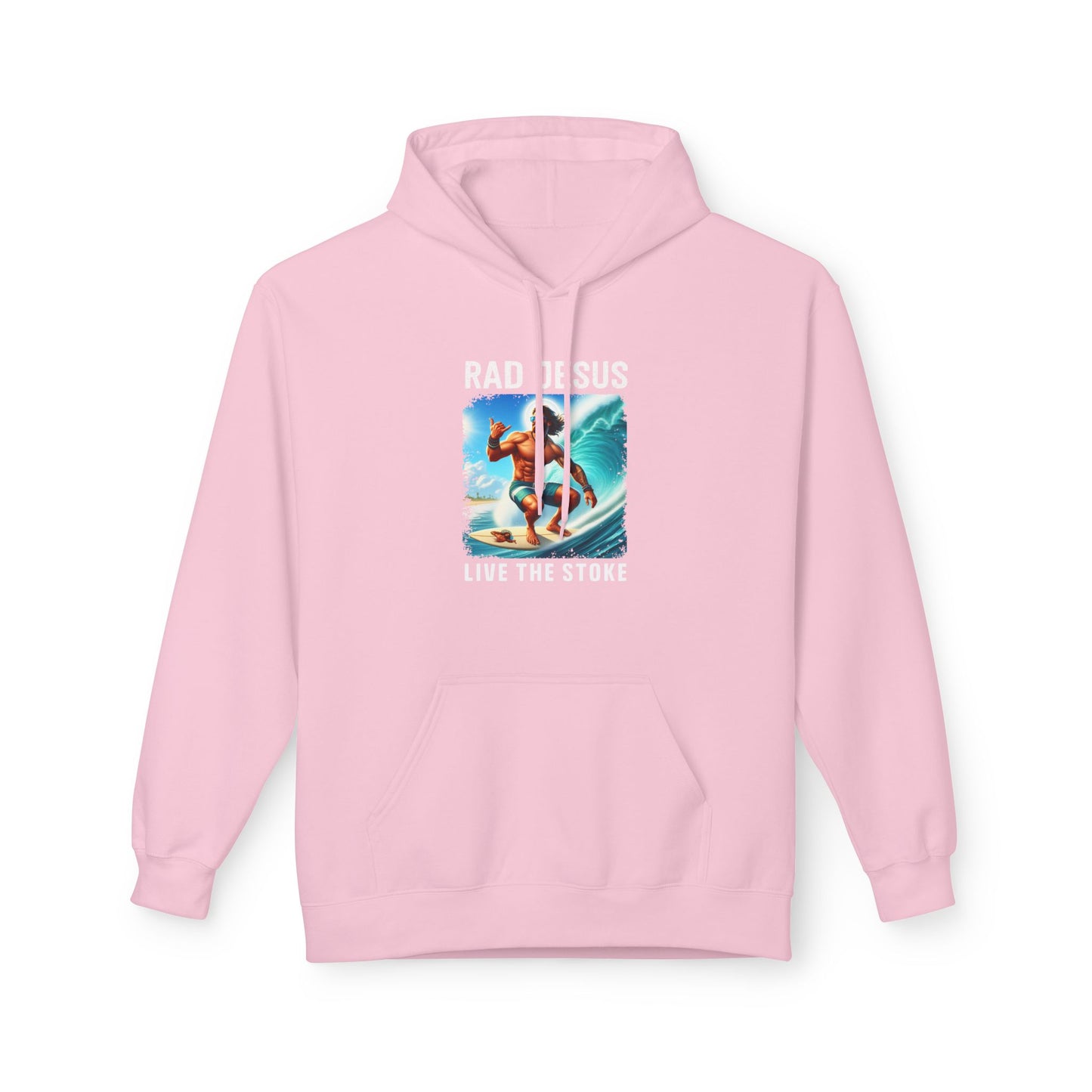 pink surfer hoodie