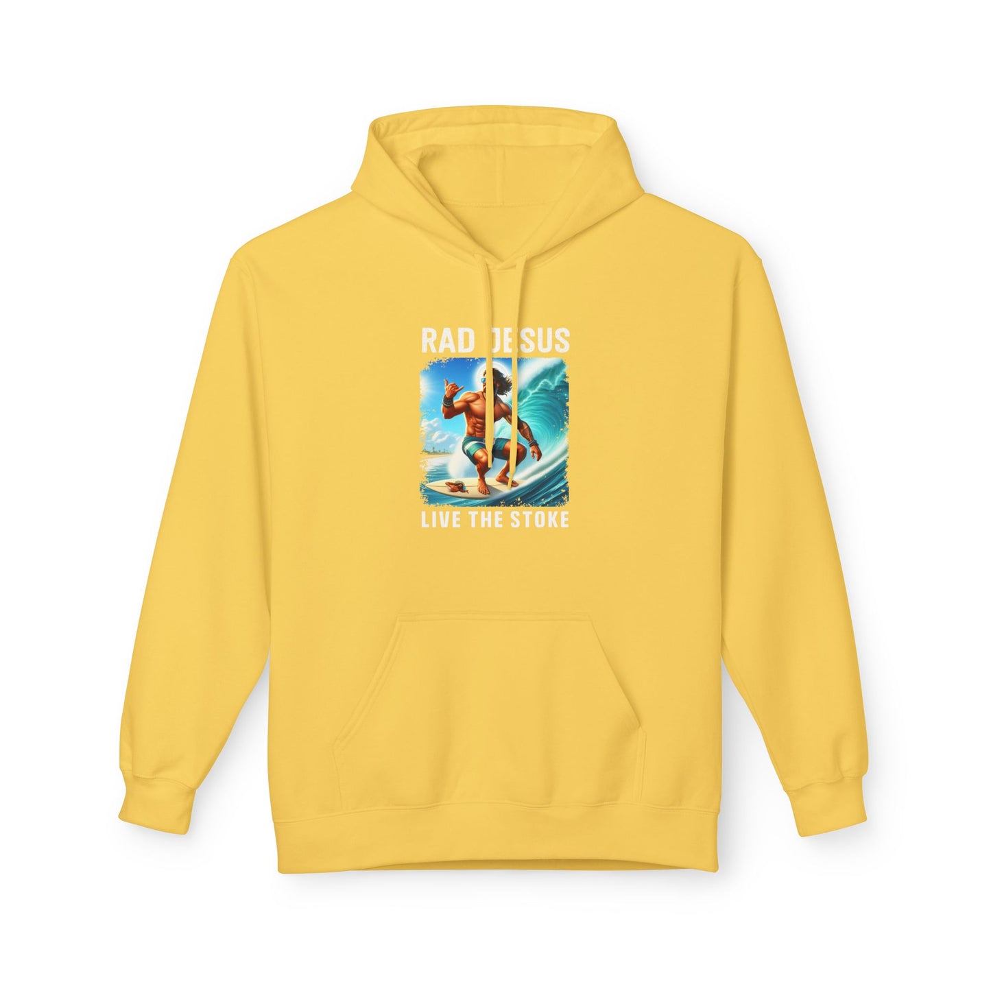 yellow surfer hoodie