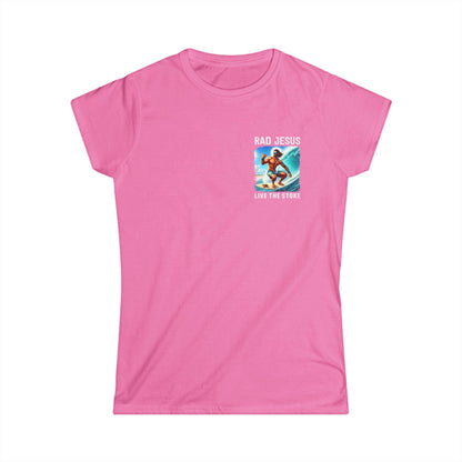 pink women's pocket surf shirt